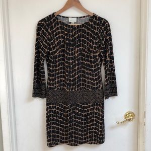 DONNA MORGAN print dress. Lightweight, wrinklefree